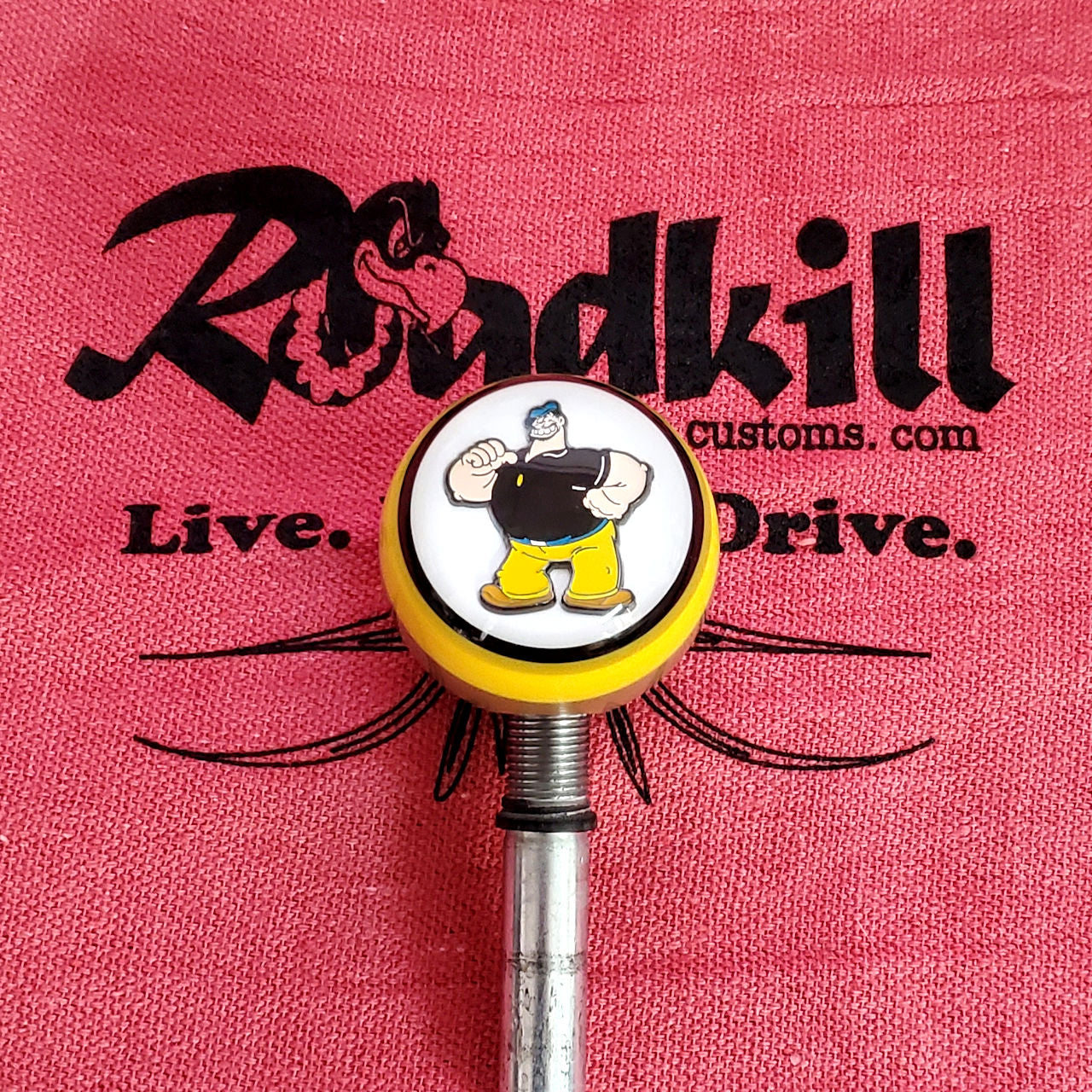 Bluto Emblem Shift Knob for 1987 Squarebody Transfer Case