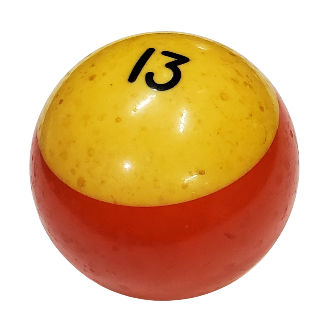Vintage Number 13 Billiard Pool Ball Shift Knob