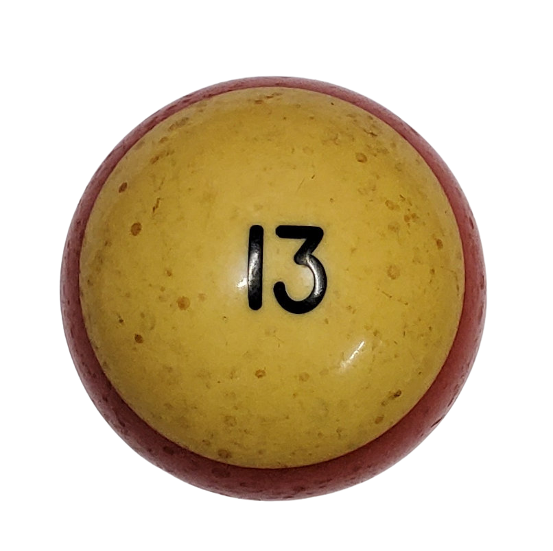 Vintage Number 13 Billiard Pool Ball Shift Knob