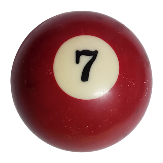 Number 7 Billiard Pool Ball Shift Knob