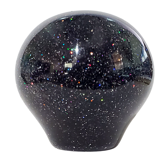 Black Holographic Color Changing Glitter Shift Knob