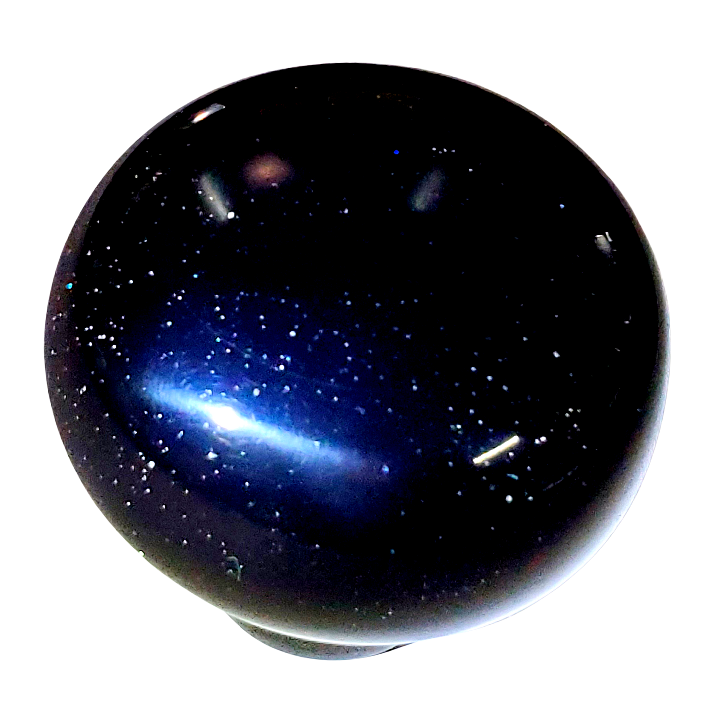 Black Subtle Holographic Color Changing Glitter Shift Knob