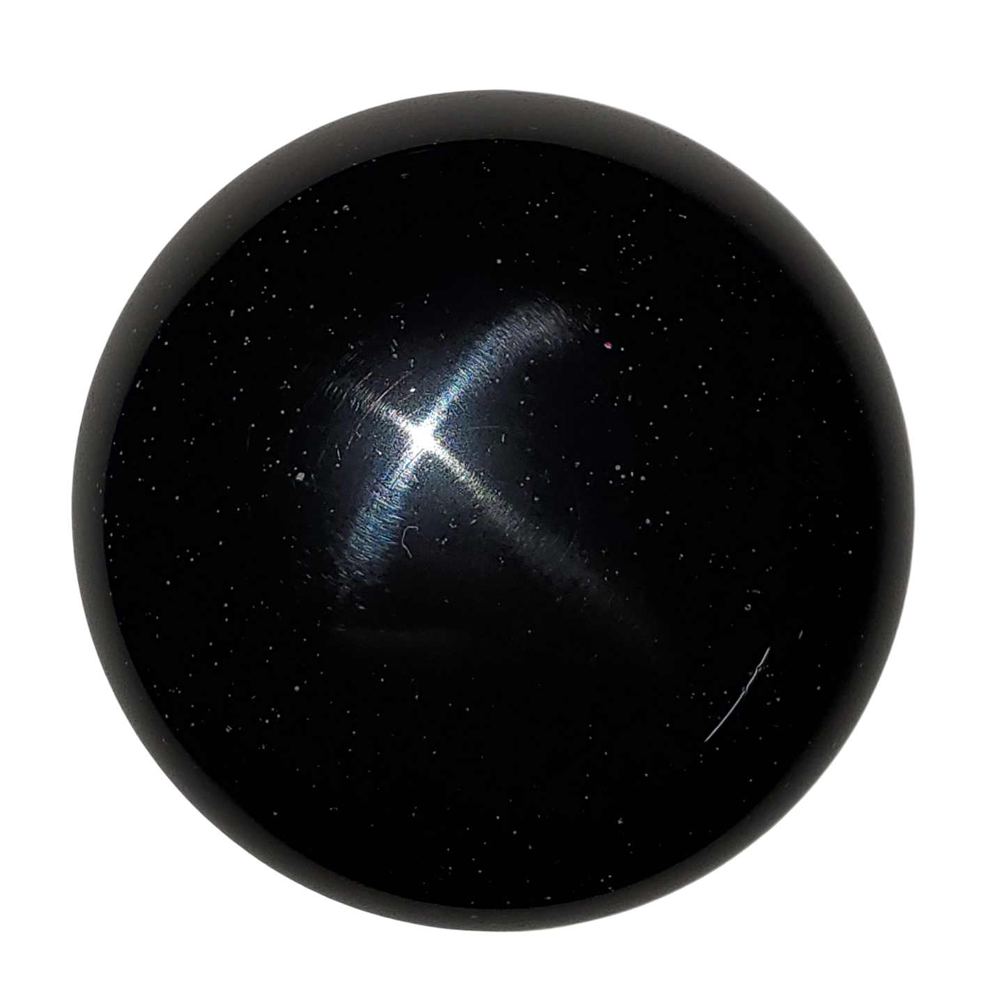 Black Subtle Holographic Color Changing Glitter Shift Knob