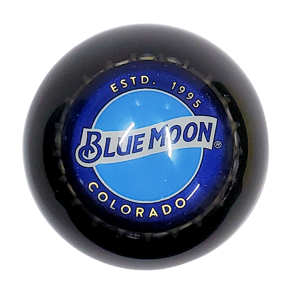 Blue Moon Bottle Cap Shift Knob