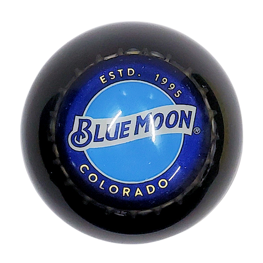 Blue Moon Bottle Cap Shift Knob