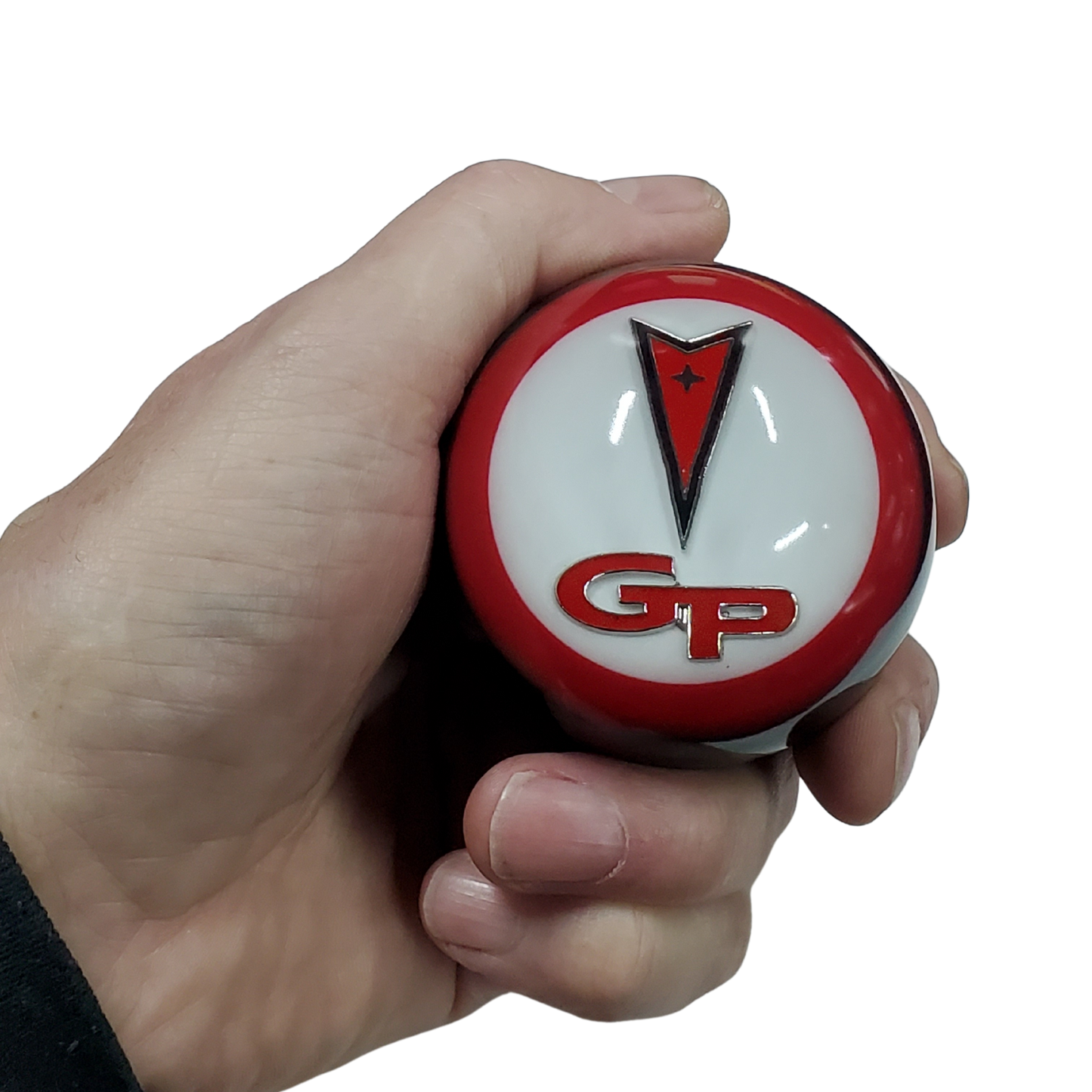 Pontiac Grand Prix Shift Knob ~ Black, Red, White