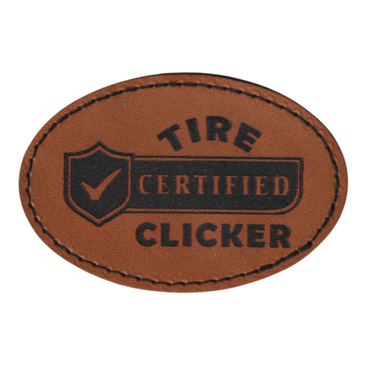 Certified Tire Clicker Heat Applied Patch