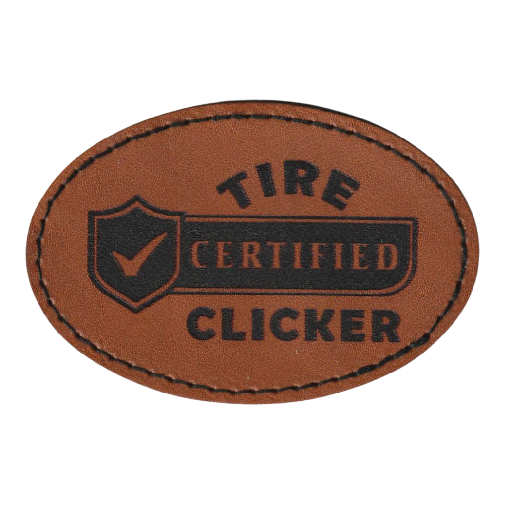 Certified Tire Clicker Heat Applied Patch