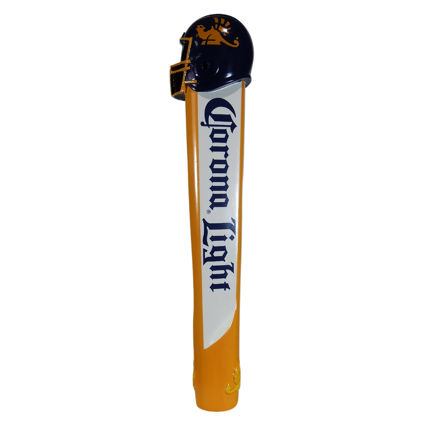 Corona Light Beer Tap Handle / Shift Knob with Football Helmet