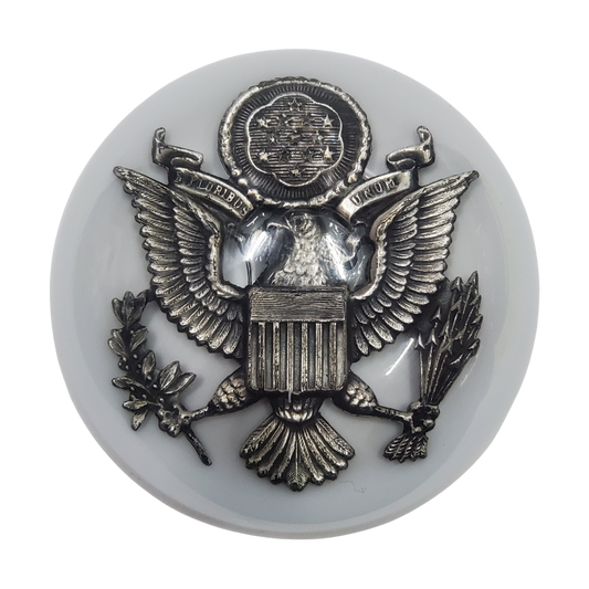 Great Seal of the United States Shift Knob ~ White