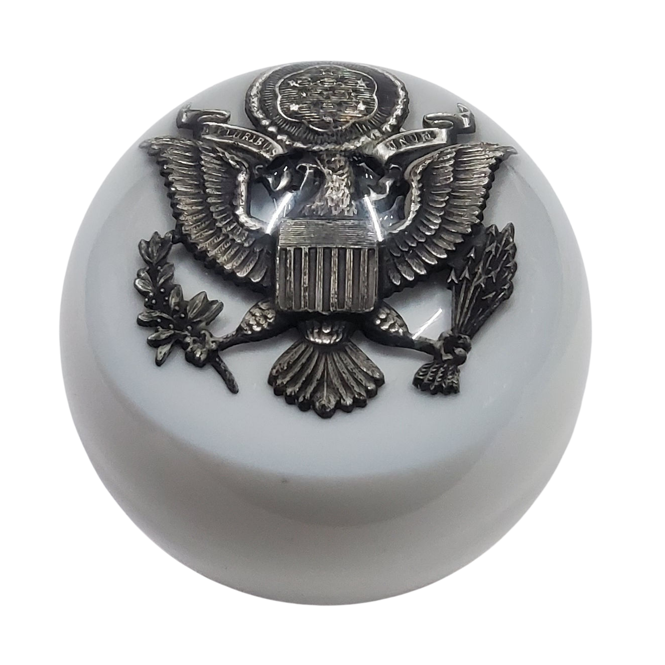 Great Seal of the United States Shift Knob ~ White