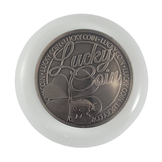 Lucky Coin with Four-Leaf Clover Shift Knob