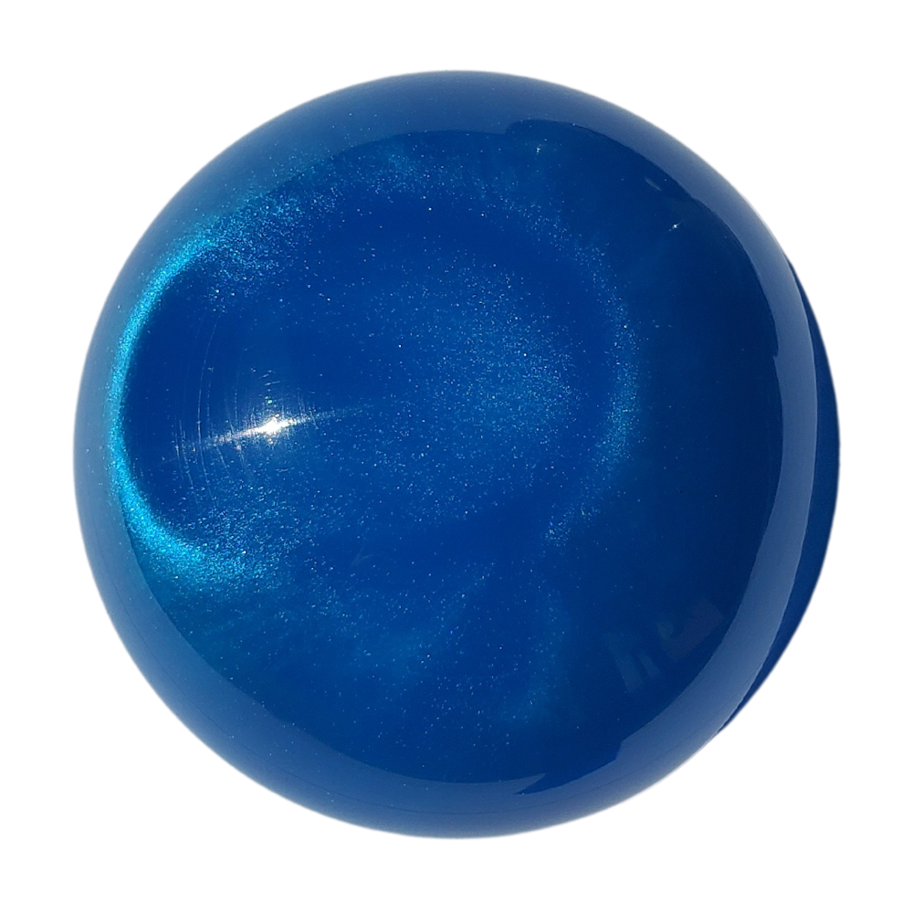 Pearlescent Brilliant Blue Sphere Shift Knob