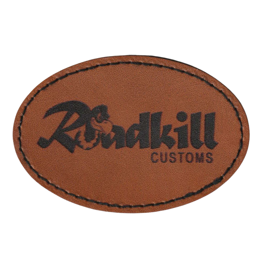 Roadkill Customs Logo Heat Applied Patch