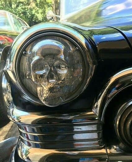 Skull Headlight Covers for Round Headlights ~ Sold Individually