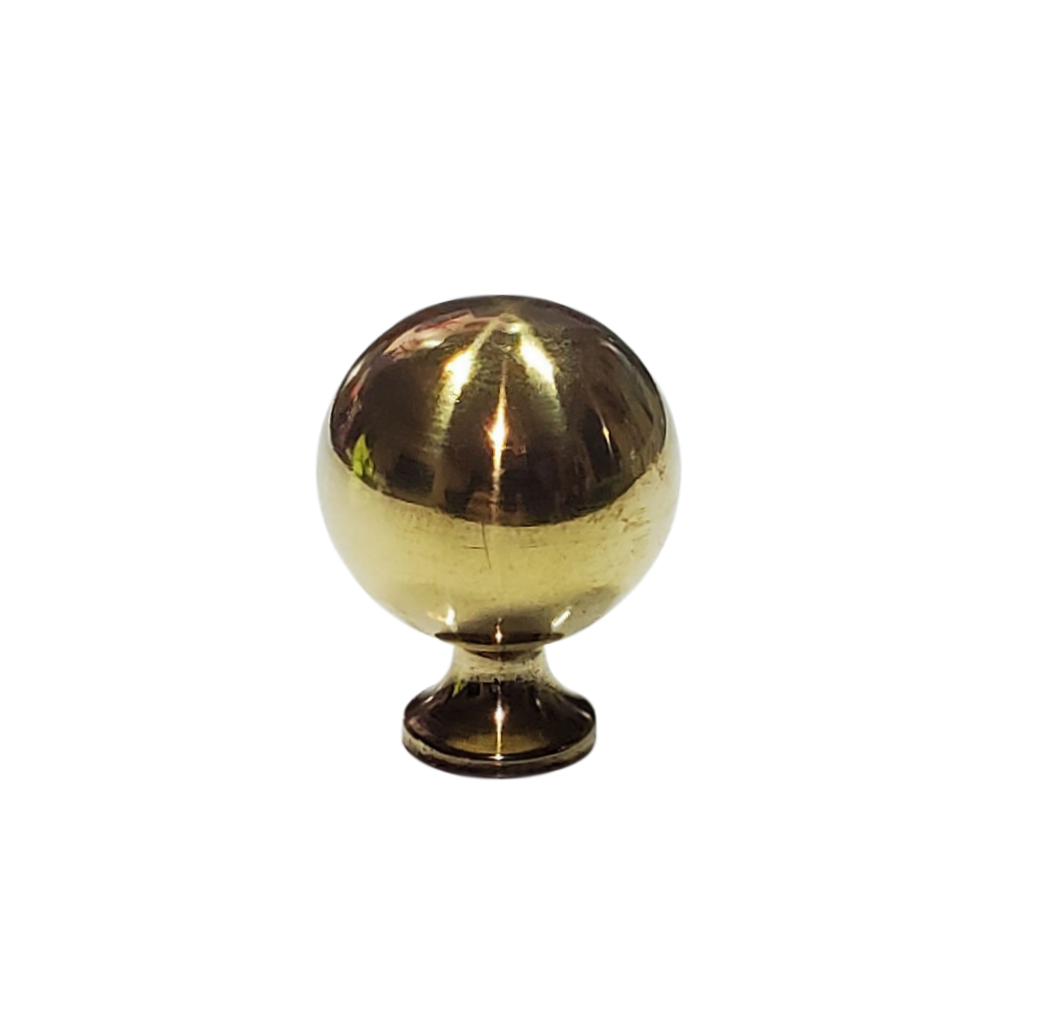 Solid Brass Ball Air Filter Topper