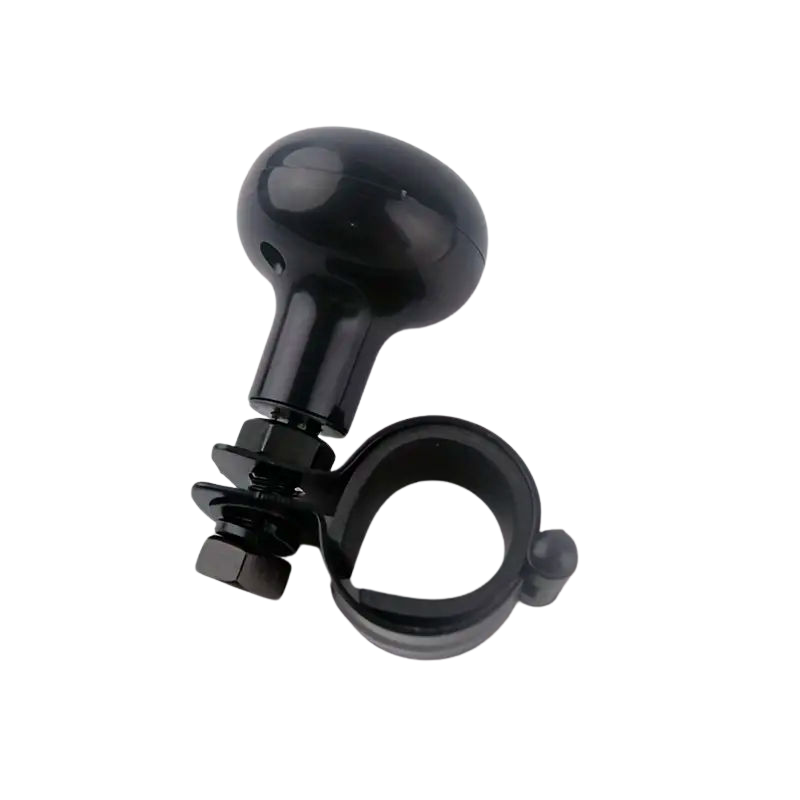 Steering Wheel Spinner Knob ~ Black Universal Fit