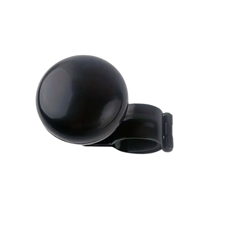 Steering Wheel Spinner Knob ~ Black Universal Fit