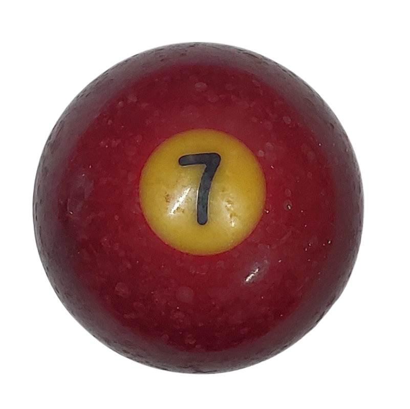 Vintage Number 7 Billiard Pool Ball Shift Knob