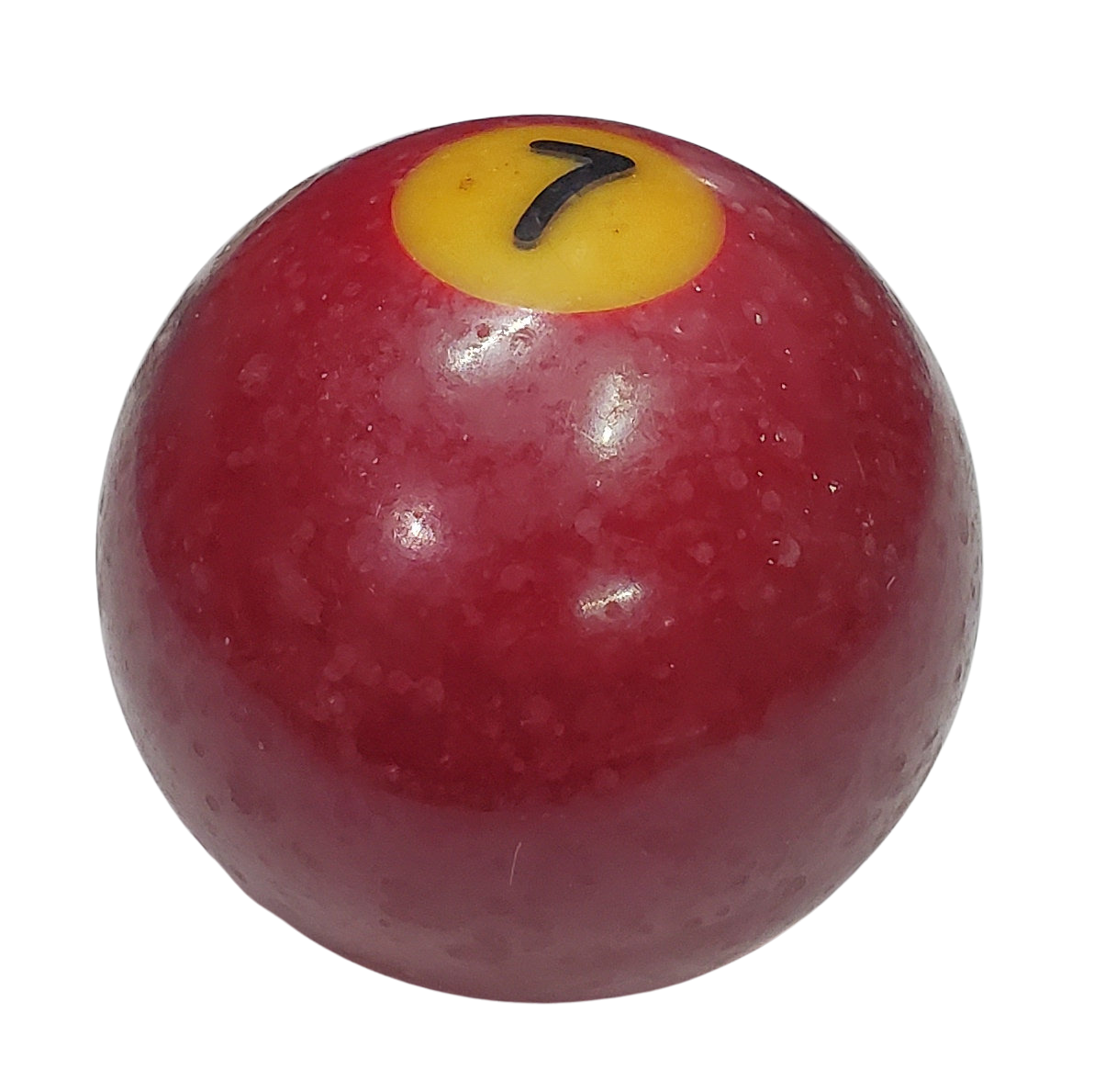 Vintage Number 7 Billiard Pool Ball Shift Knob