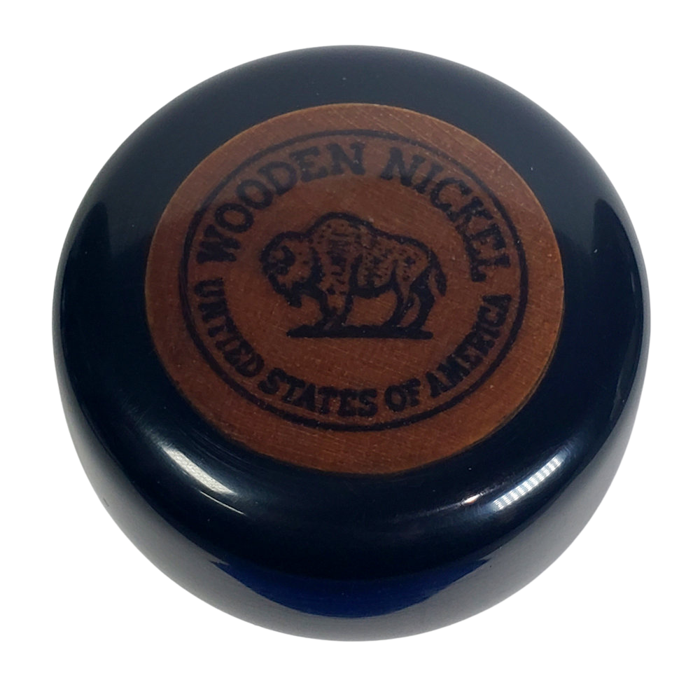 Wooden Nickel Shift Knob ~ Black