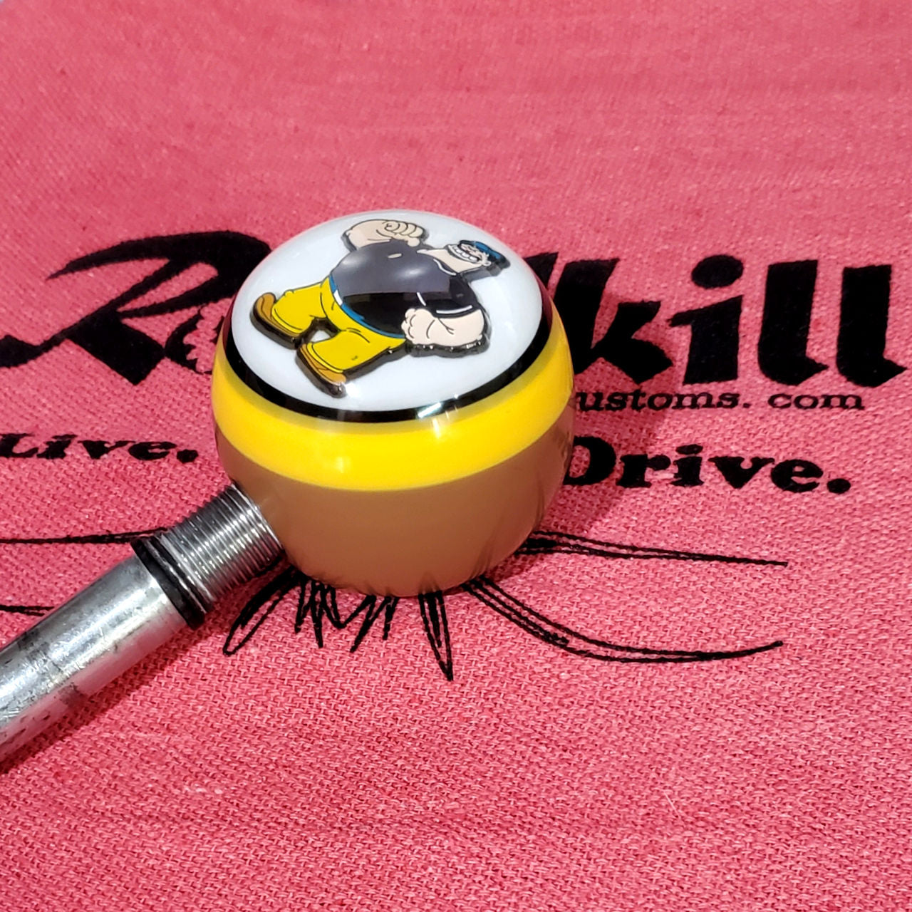 Bluto Emblem Shift Knob for 1987 Squarebody Transfer Case