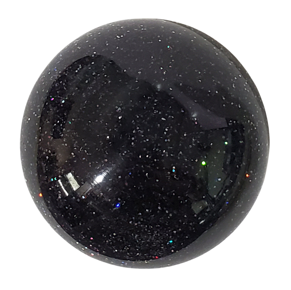 Black Holographic Color Changing Glitter Shift Knob