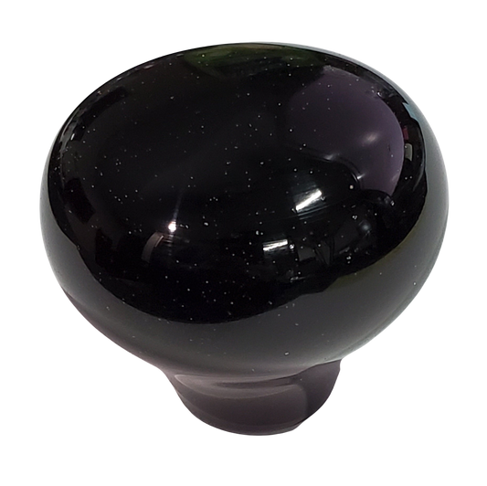 Black Subtle Holographic Glitter Shift Knob