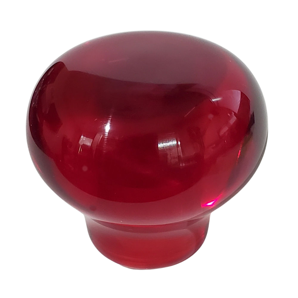 Retro Blood-Red Translucent Shift Knob – Roadkill Customs