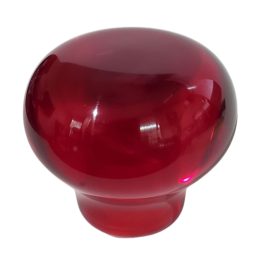 Retro Blood-Red Translucent Shift Knob