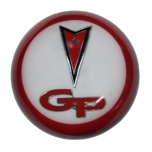 Pontiac Grand Prix Shift Knob ~ Black, Red, White