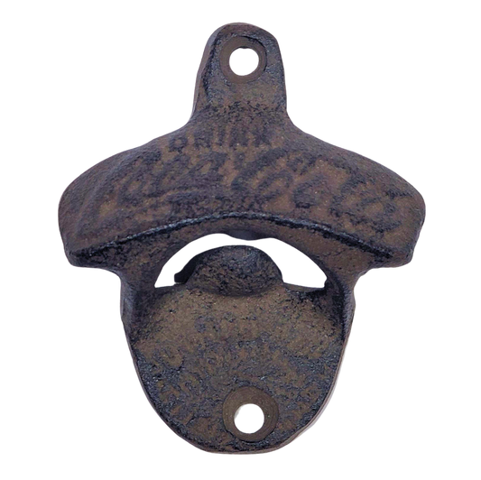 Vintage Coca Cola Cast Iron Wall Mount Bottle Opener