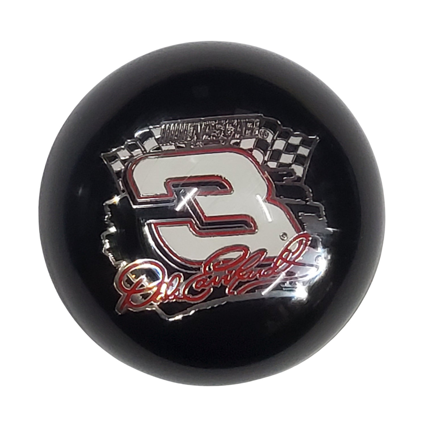 Dale Earnhardt Number 3 NASCAR Souvenir Pin Shift Knob