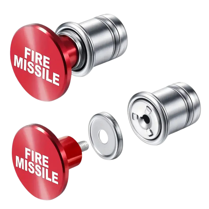 FIRE MISSILE Button 12v Cigarette Lighter
