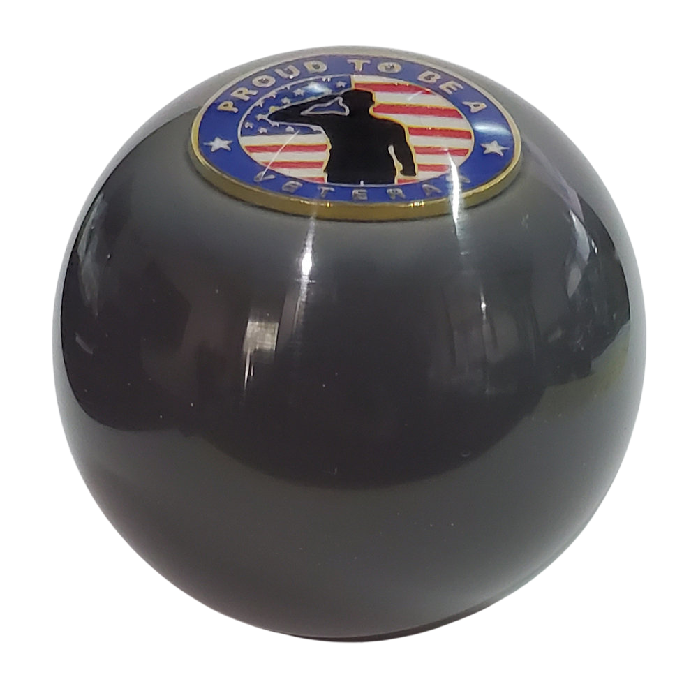 PROUD TO BE A VETERAN Shift Knob ~ Gray