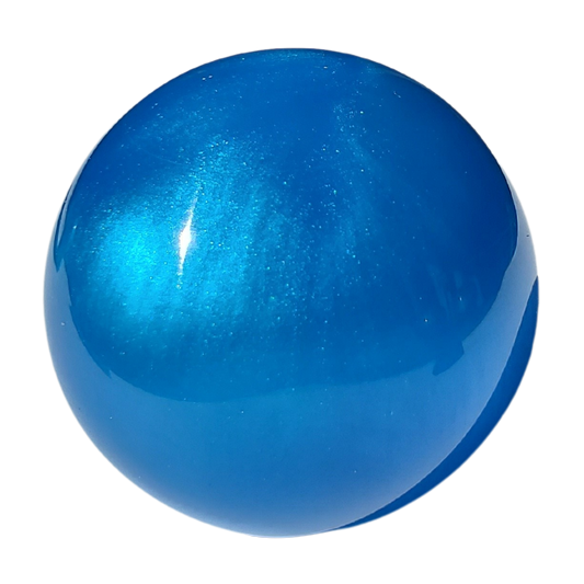 Pearlescent Brilliant Blue Sphere Shift Knob