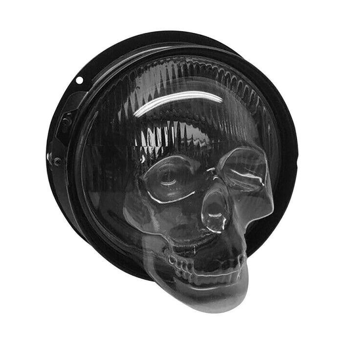 Skull Headlight Covers for Round Headlights ~ Sold Individually
