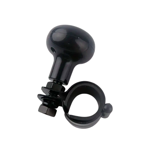Steering Wheel Spinner Knob ~ Black Universal Fit