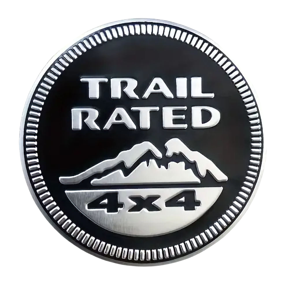 Trail Rated 4X4 Automotive Emblem