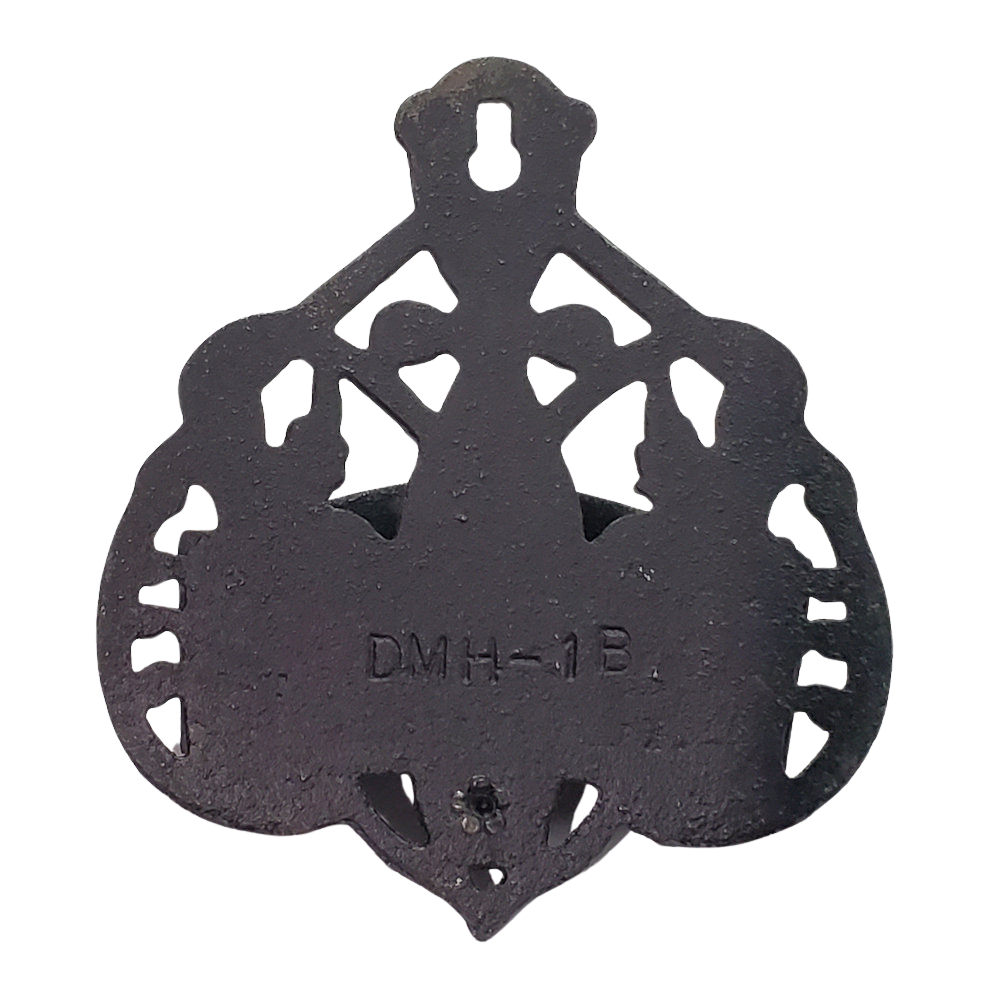 Vintage Cast Iron Wall Mount Kitchen Match Holder